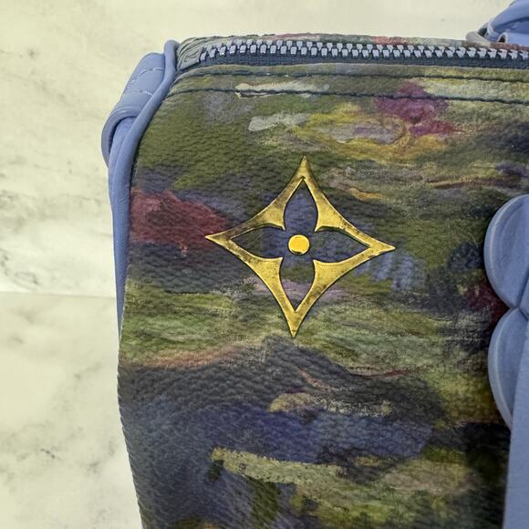 Louis Vuitton Monet Speedy Masters Collection Jeff Koons leather art bag LV Gold - Picture 10 of 15